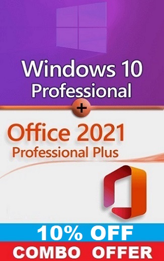 Windows 10 Pro + Office 2021